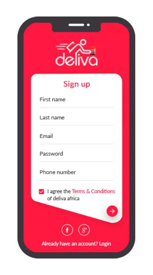 Deliva Africa- Food ordering and delivery service screenshot 3